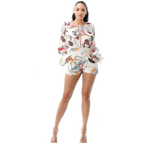 Big Face Romper - Picture 1 of 2